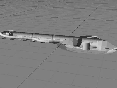 Battle Axe - Japaness Ono 3D model