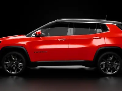 JEEP COMPASS 2021 3D Model 3D model