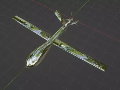 Modern warfare UAV Type-009 Atomic Reaper 3D model