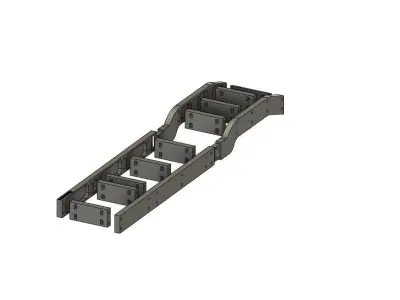 RAHMEN TAMIYA TRUCK FRAME RC LKW 3D print model