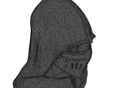Medieval Fantasy Chainmail Helmet 3D model