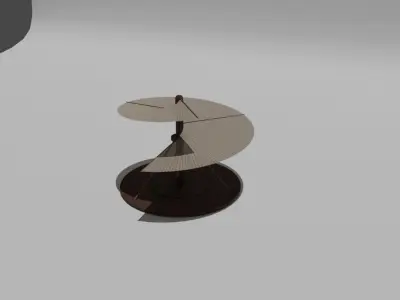 Helicopter By Leonardo Da Vinci Free 3D model