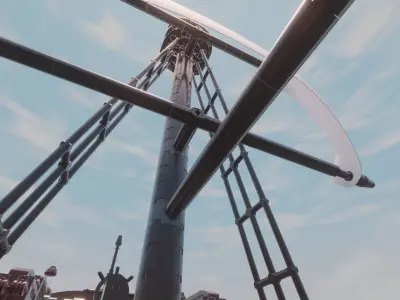 LEGO - GERMAN SLOOP - KLEINE JAGERIN - Rogue Film Productions 3D model