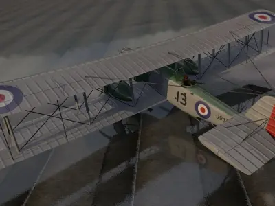 Boulton Paul Overstrand 3D model