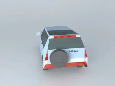 G Motor car Free 3D model