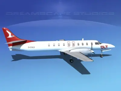 Swearingen SA226 Metroliner OLT 3D model