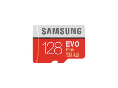 Samsung EVO Plus 128GB microSD 3D model