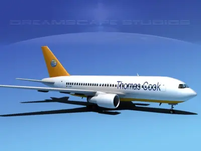 Boeing 767-100 Thomas Cook 3D model
