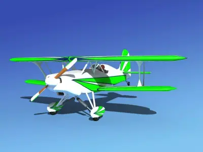 Stolp Starduster SA100 V08 3D model