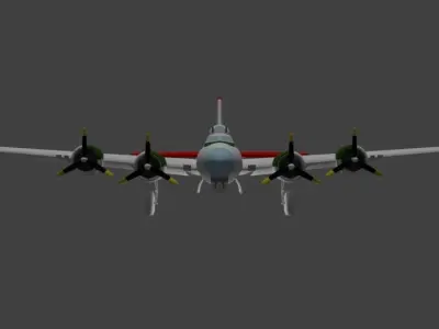 B-17 Flying Fortress Free 3D model