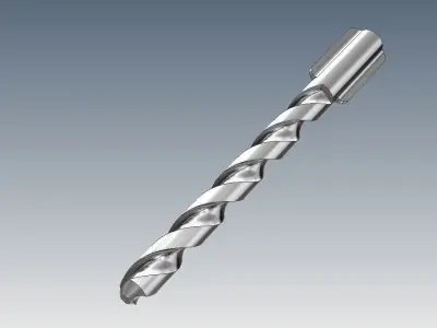 Drill Bit Free 3D model