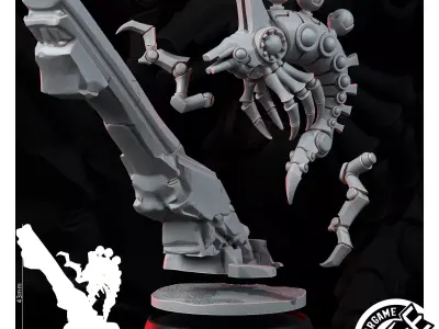 NECROCYBORG CRYPTMITE CONSTRUCTS 3D print model