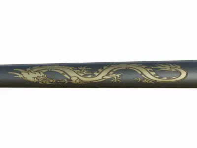 Japanese sword Free 3D model