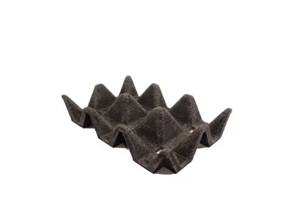 Fridge Egg Storage Rack 3D print model