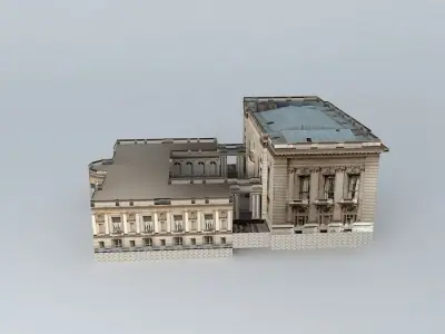 Piratini Palace Free 3D model