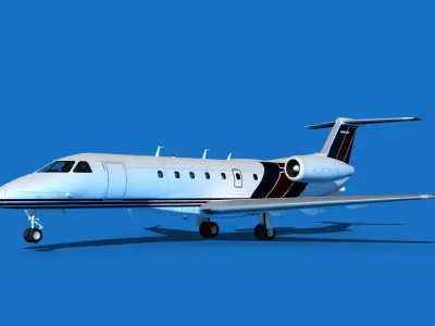 Embraer Legacy 500 V13 3D model
