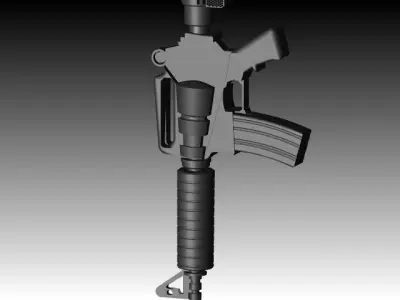 maverick Rifle Free 3D model