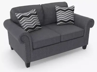 Loveseat - Set Part 2 Low-poly 3D model