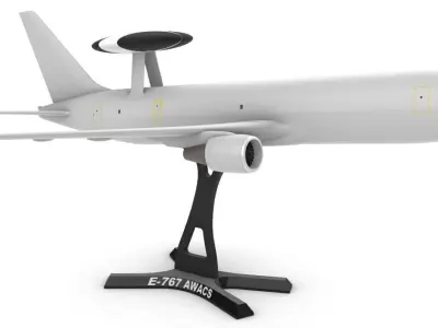 Boeing E-767 AWACS 3D print model