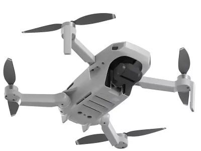 Quadcopter DJI Mavic Mini Drone 3D model