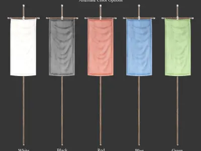 Medieval Collection Flags and Banners Pack 