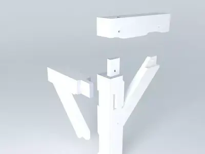 level 2 joinery project exploded Free 3D model