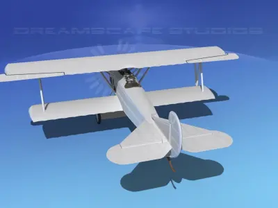 Fokker D-VII V00 3D model
