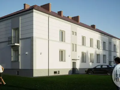 Modern Apartment Building 3D Model Renovated Classic 3D model