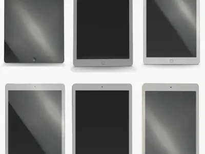iPads Collection 3D model