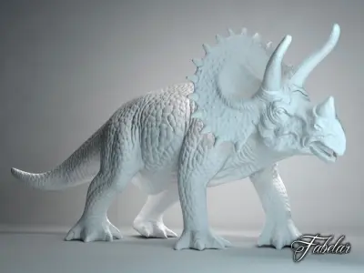 Triceratops FREE printable Free 3D print model