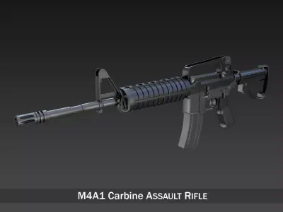 Colt M4A1 Carbine Assault rifle 3D model