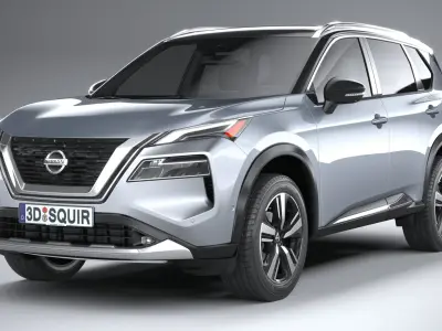 Nissan Rogue 2021 3D model purchase