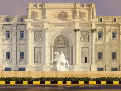 Trivi Fountain 3D print model