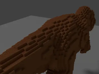 Lego Trex 3D model