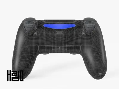 DualShock 4 Low-poly 3D model