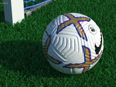 Premier League Nike Flight Ball 2022 23 3D model