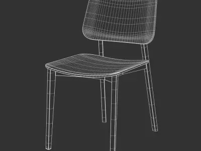  Timber Replica Midj Soft Chair Model 