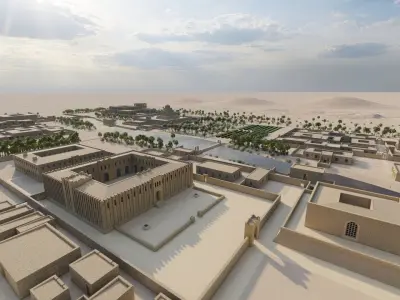 Historic city -Ancient City babel 3D model