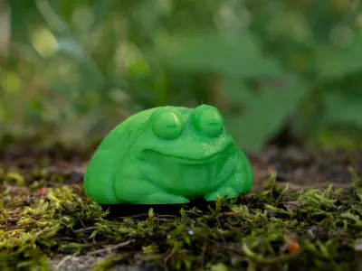 Fat Frog Free 3D print model