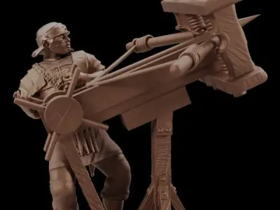 Roman Scorpion 3D print model
