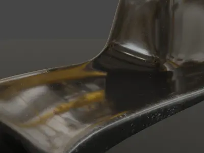 FREE - Plastic Chair Free low-poly 3D model