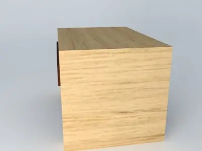 bedside table nightstand Free 3D model