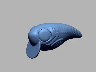 3d scan  wobbler spro fat Iris  3D model
