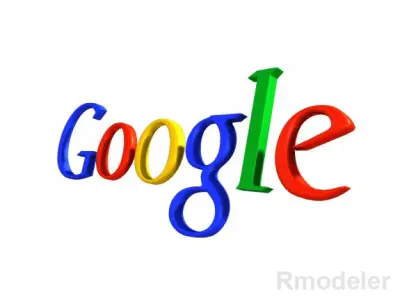 Google 3d Logo 3D model