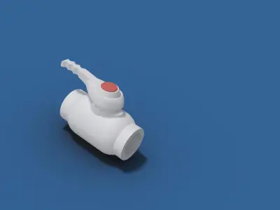 ball valve Free 3D print model
