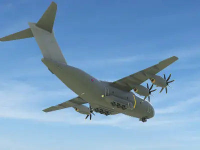 Aircraft A400 MODEL 3D model