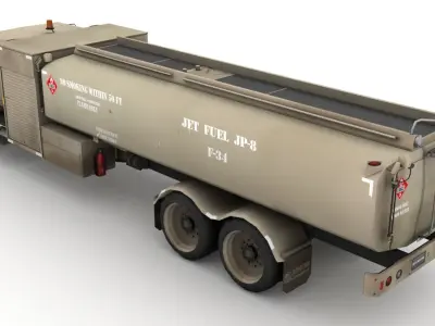 Kovatch R11 Refueler Low-poly 3D model