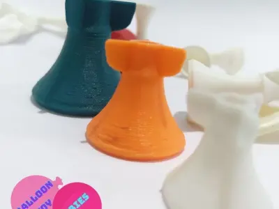 ROCKET BALLOON 3D print model