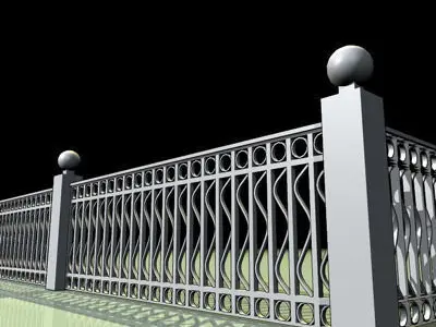 railing 01 Free 3D model