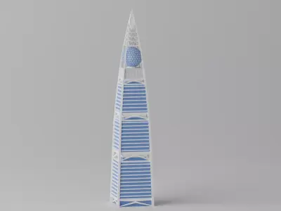 Al Faisaliah Center Riyadh Saudi Arabia 3D model